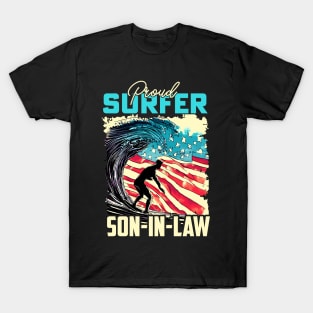 Proud Surfer Son-in-Law T-Shirt